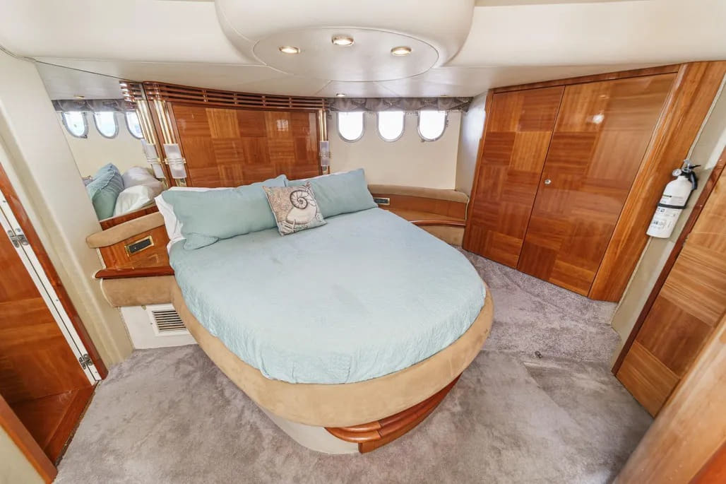 Master Cabin Full Bed View